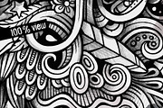 Hippie Graphic Doodle Illustration, a Person Illustration by BALABOLKA (Thumbnail 3 of 3)