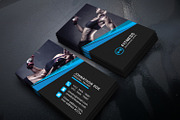 Fitness Business Card, a Business Card Template by Creative_Arts (Thumbnail 2 of 6)