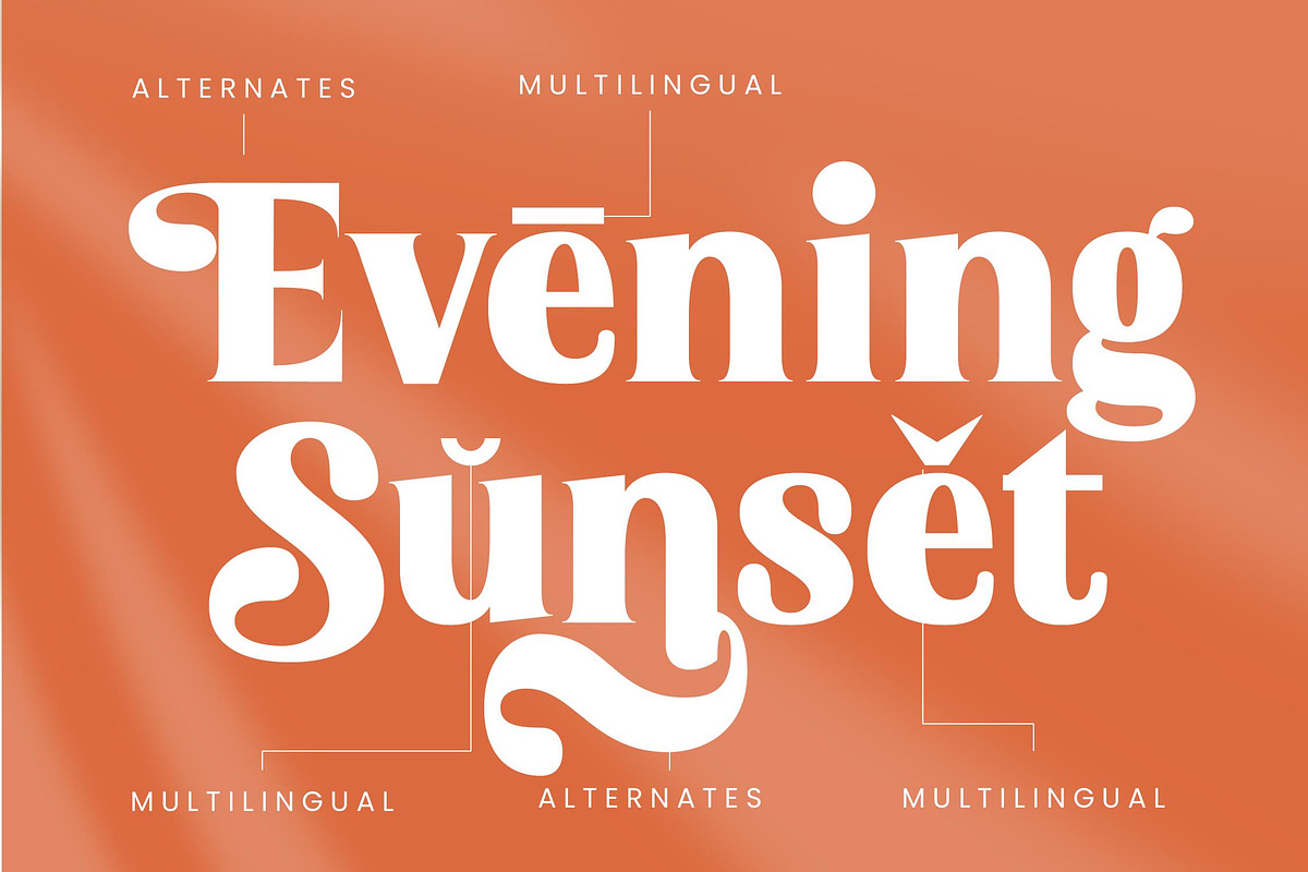 Devika Sunset Luxury Serif Font, a Serif Font by timelesstype.co (Photo 16 of 20)
