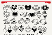 LOVE clipart collection, an Object Illustration by heyXeni (Thumbnail 4 of 8)