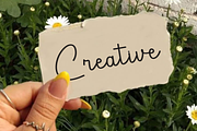 Delight Calligraphy, a Handwritten Font by FreshTypeINK (Thumbnail 6 of 8)
