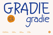 CS Gradie – Handwriting Font
