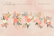 Ambrosia Floral Clip Art Kit, an Illustration by Eclectic Anthology (Thumbnail 6 of 14)
