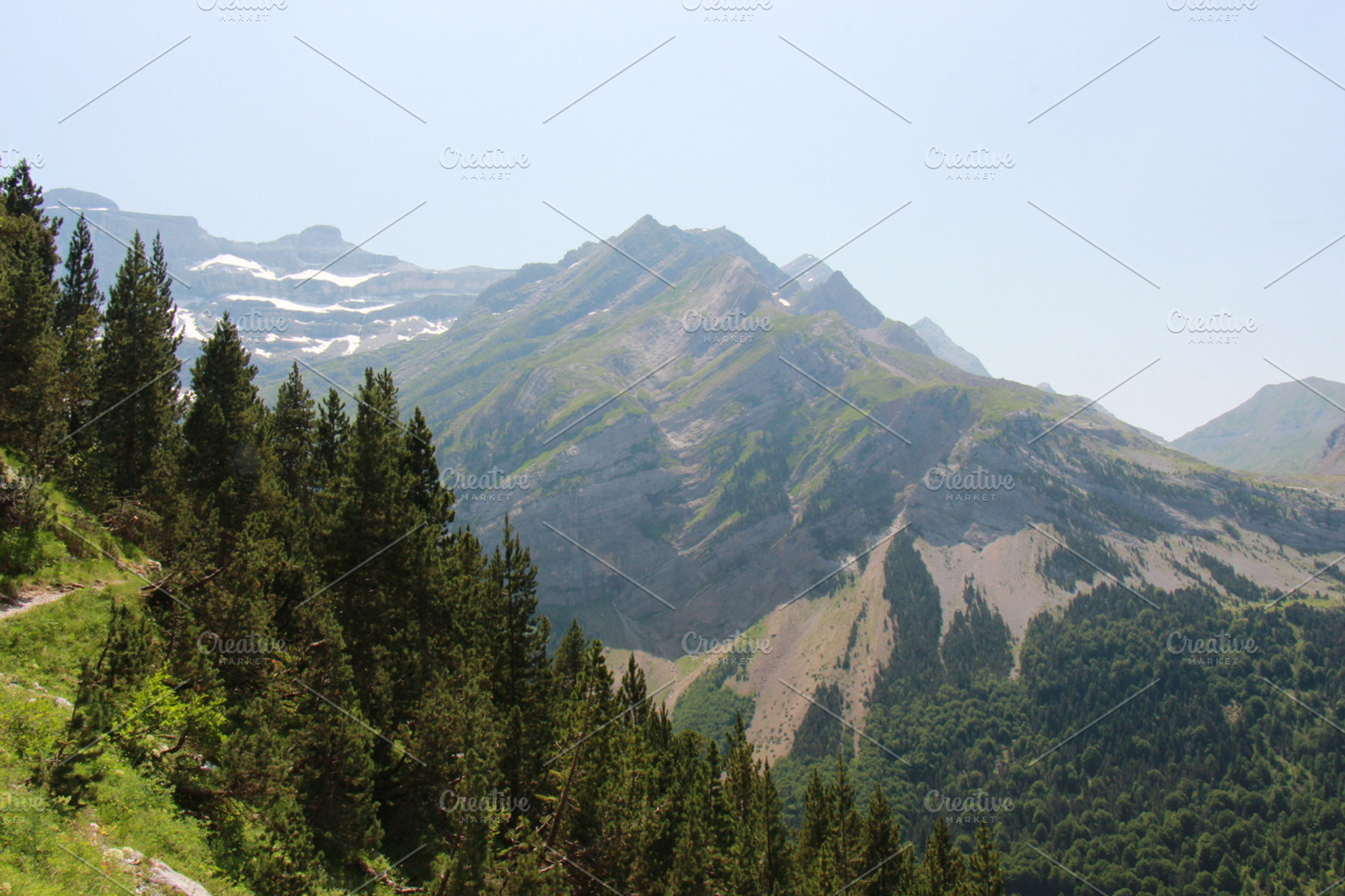 Valley with mountains containing hike, hiking, and travel, a Nature Photo by ysajna