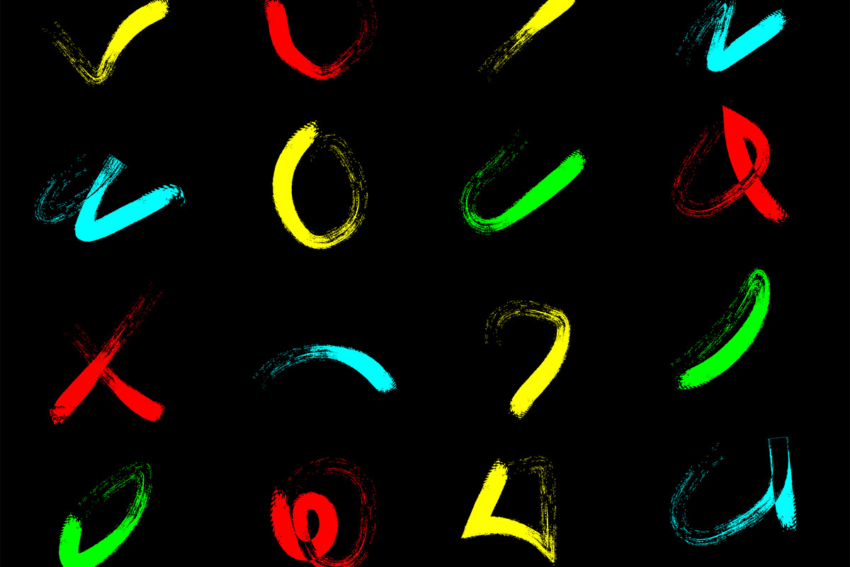 Hand Drawing Brushes Layout, an Object Illustration by ContestDesign (Photo 2 of 3)