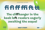 Rukia - Modern Sans Serif Font, a Sans Serif Font by Drizy (Thumbnail 4 of 10)