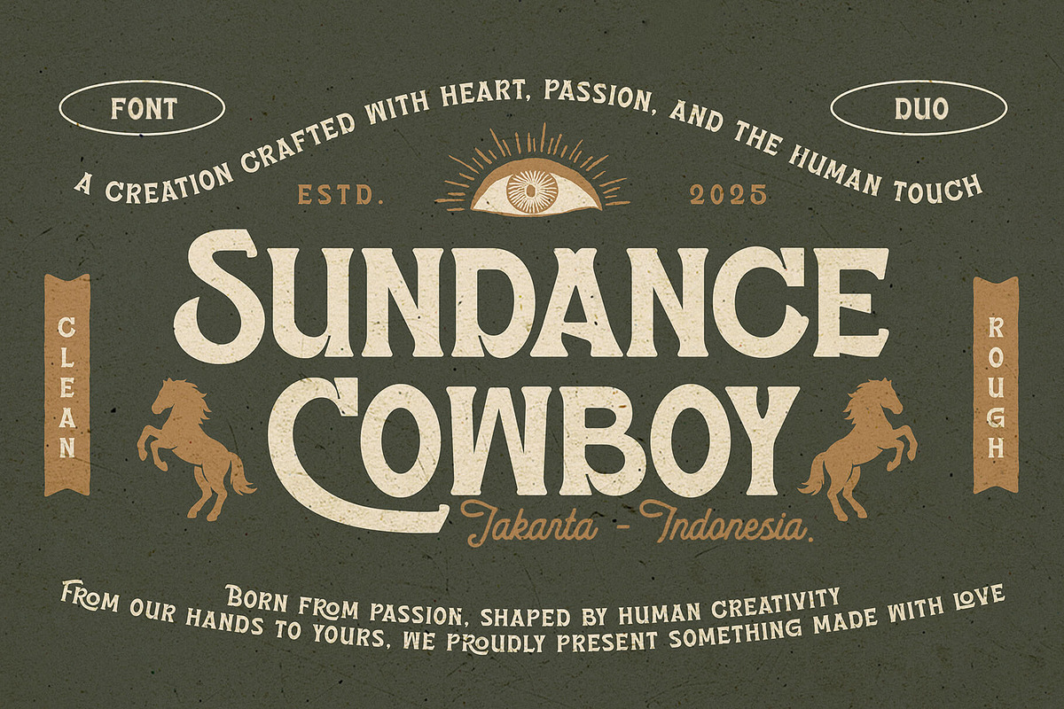 Sundance Cowboy - Font Duo, a Serif Font by Get Studio (Photo 1 of 11)
