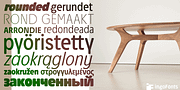 Josefa Rounded Pro, a Sans Serif Font by ingoFonts (Thumbnail 6 of 10)
