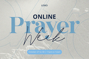 Church Design Online Prayer Week