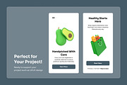 Organic Produce 3D Brand Icons, a Food Illustration by twinstd (Thumbnail 4 of 6)