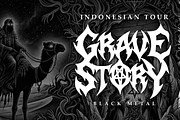 Sanguine Frost | Black Metal Font, a Blackletter Font by Masyafi Studio (Thumbnail 9 of 9)
