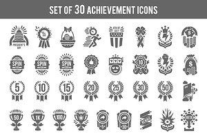 Achievement icons