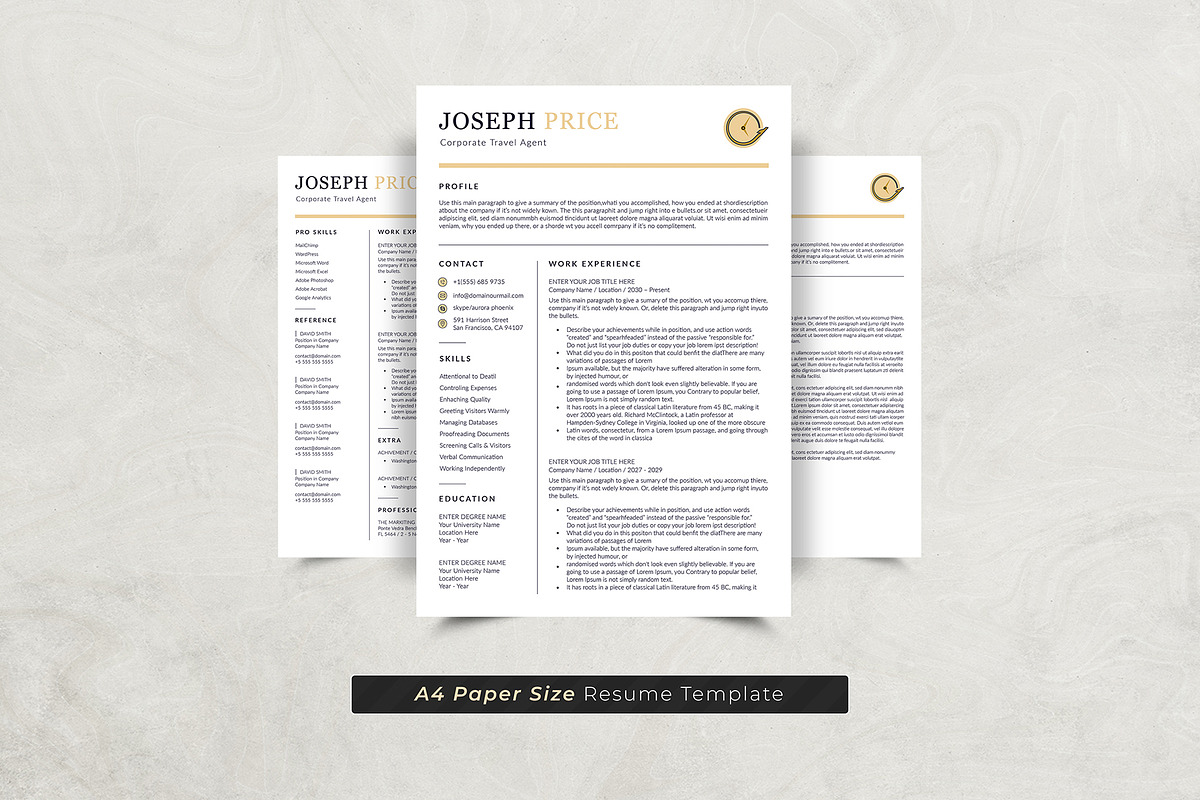 Resume, a Resume Template by DesignDevisers (Photo 5 of 10)