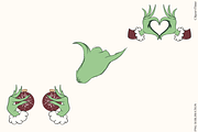 Merry Grinchmas Sublimation Bundle, a Decorative Illustration by ClipArtTime (Thumbnail 8 of 10)