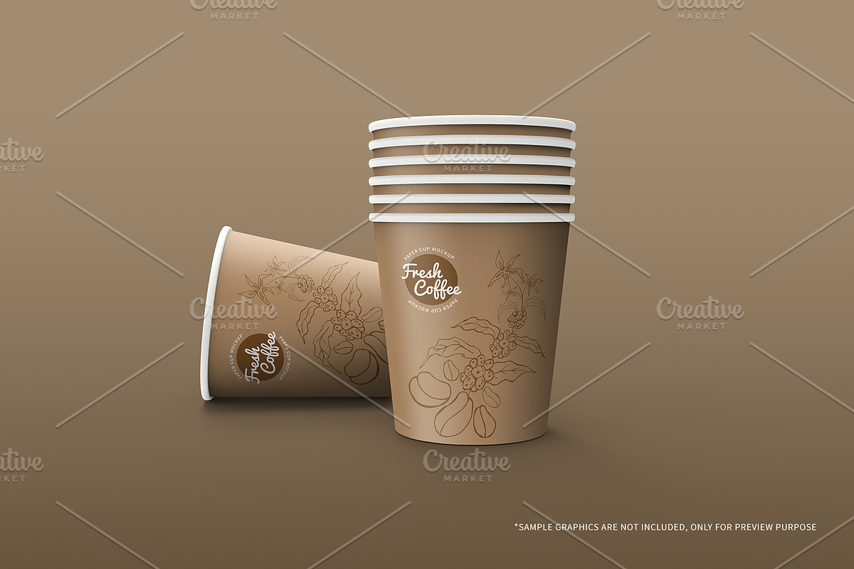Paper Cup Packaging Mockups, a Packaging Mockup by shaikerintu (Photo 15 of 15)