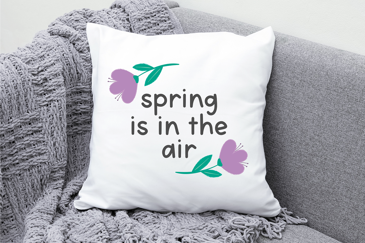 Bloom Spring - Playful Kids Font, a Handwritten Font by Keithzo (Photo 4 of 6)