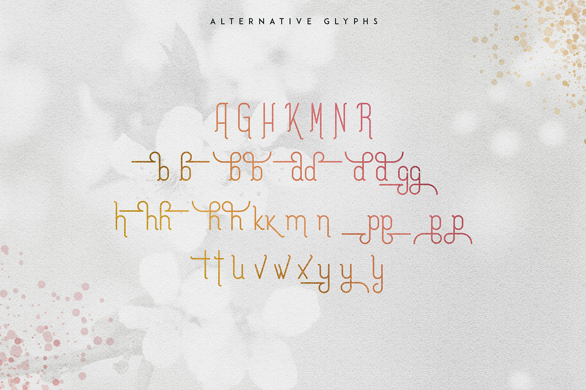 [Spring Vibes] Splendor Font -30%, a Font by VP Fonts (Photo 10 of 12)