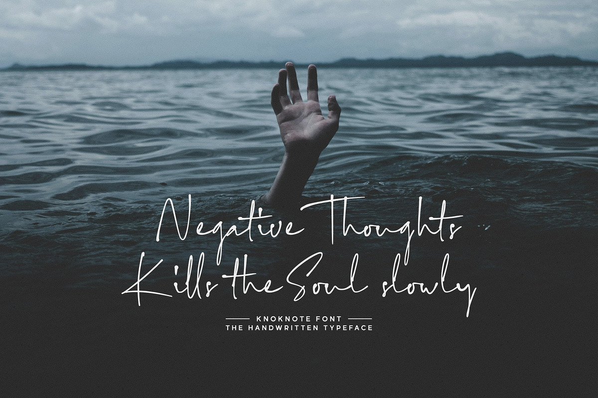 Knoknote / handwritten typeface, a Handwritten Font by Java pep (Photo 8 of 14)