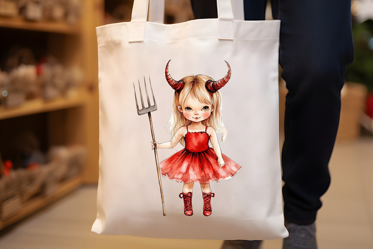 Little Halloween Girl clipart, an Illustration by Rose Art (Photo 7 of 7)