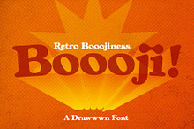 Boooji | 70s retro serif