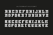 Black Sponge - Gothic Font, a Blackletter Font by QR Design Studio (Thumbnail 7 of 8)