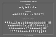 Benadra Sans Serif Font, a Sans Serif Font by Bilahstudio (Thumbnail 8 of 12)