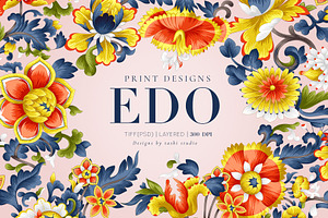 Edo, Luxury Pattern Designs!