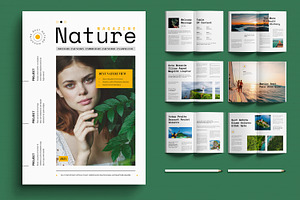 Magazine Layout, a Magazine Template by MightyDesign