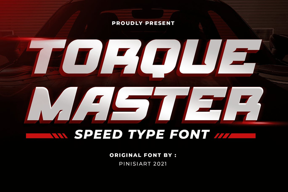 TORQUE MASTER – Gaming Font, a Sans Serif Font by Pinisi ART (Photo 1 of 10)