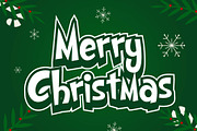 Grinch 0.1 - Christmas Display Font, a Slab Serif Font by Densu Creative (Thumbnail 2 of 6)