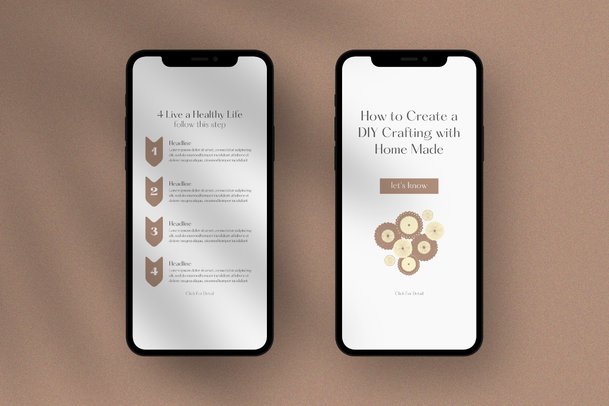Live Life - Pinterest Canva Template, a Social Media Template by ZAF Studio (Photo 6 of 7)