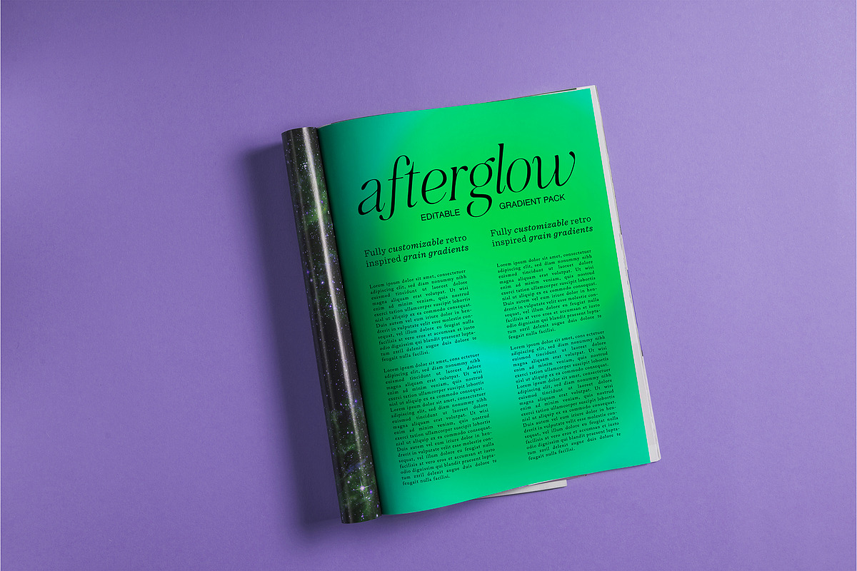 Afterglow Gradient Set, a Texture Graphic by Dylan Roop Design Co. (Photo 6 of 8)