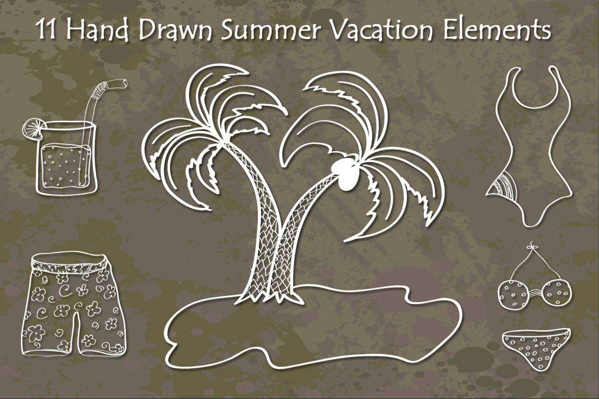 Hand Drawn Summer Vacation