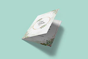 Invitation & Greeting Card Mockup