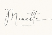 Minette | A Handwritten Font, a Handwritten Font by Typoraith Co (Thumbnail 1 of 10)