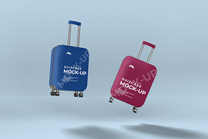 Travel Suitcase Mockups