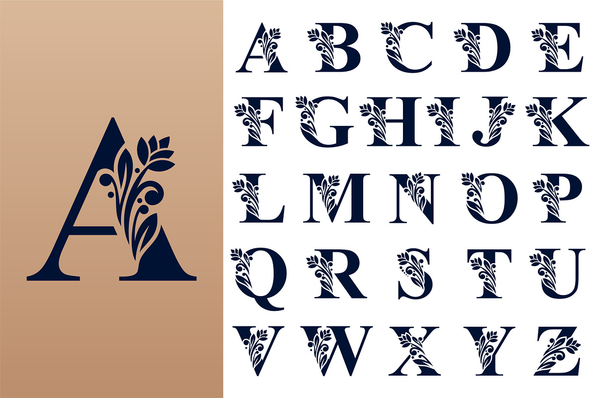 letter A to Z graphic design vector, a Branding & Logo Template by BARONSTD (Photo 3 of 4)