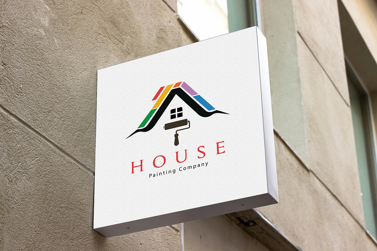 Painting Company Logo Collection, a Branding & Logo Template by YUDesignStore (Photo 4 of 16)