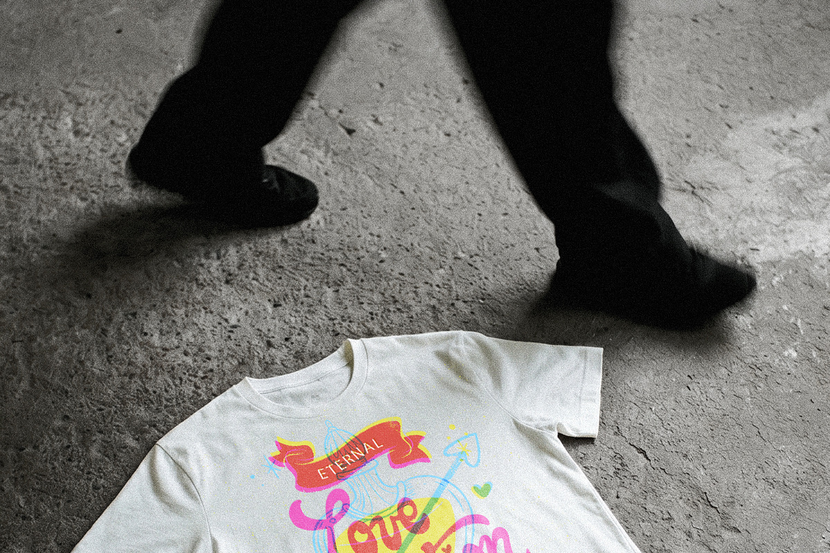 T-Shirt Mockup Lifestyle Apparel, a Shirt Mockup by ABC Studio (Photo 6 of 7)