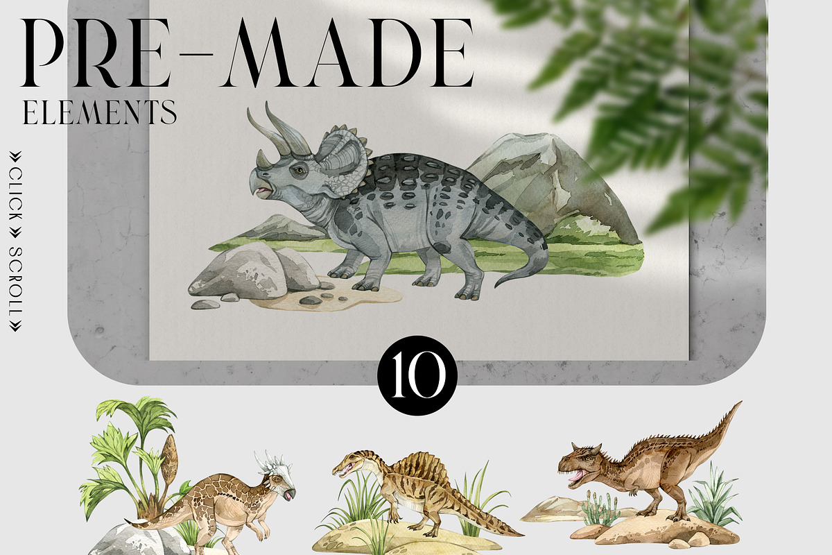 DINOSAURIA  Prehistoric encyclopedia, an Animal Illustration by Anastezia Luneva (Photo 5 of 11)