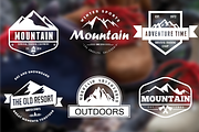 Mountain Vintage Badges, a Branding & Logo Template by LovePowerDesigns (Thumbnail 2 of 5)