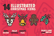 Peace, Love, Icons & Joy, an Outline Icon by Mixergraph (Thumbnail 2 of 7)