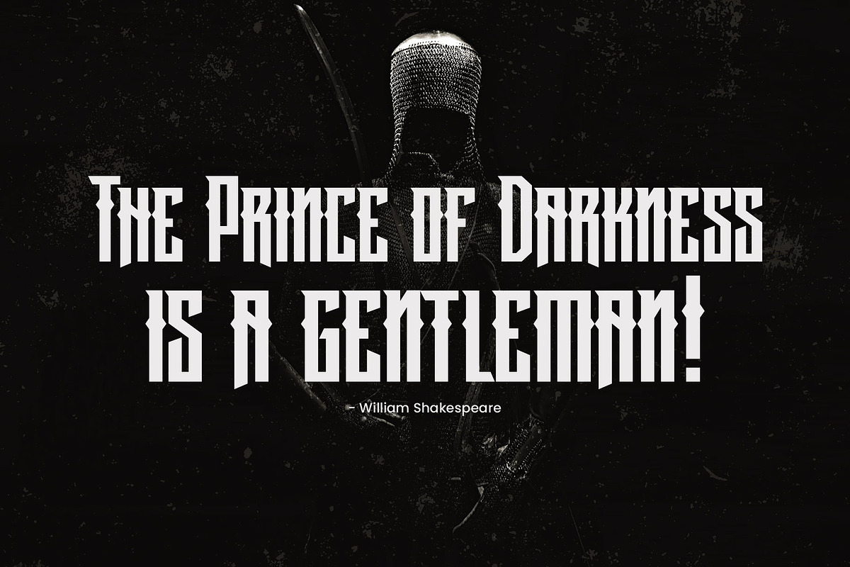 Marinoka - Blackletter, a Blackletter Font by Arterfak Project (Photo 8 of 12)