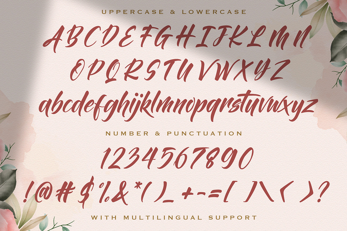 Bintang Kejora - Handwritten Font, a Script Font by StringLabs (Photo 8 of 10)