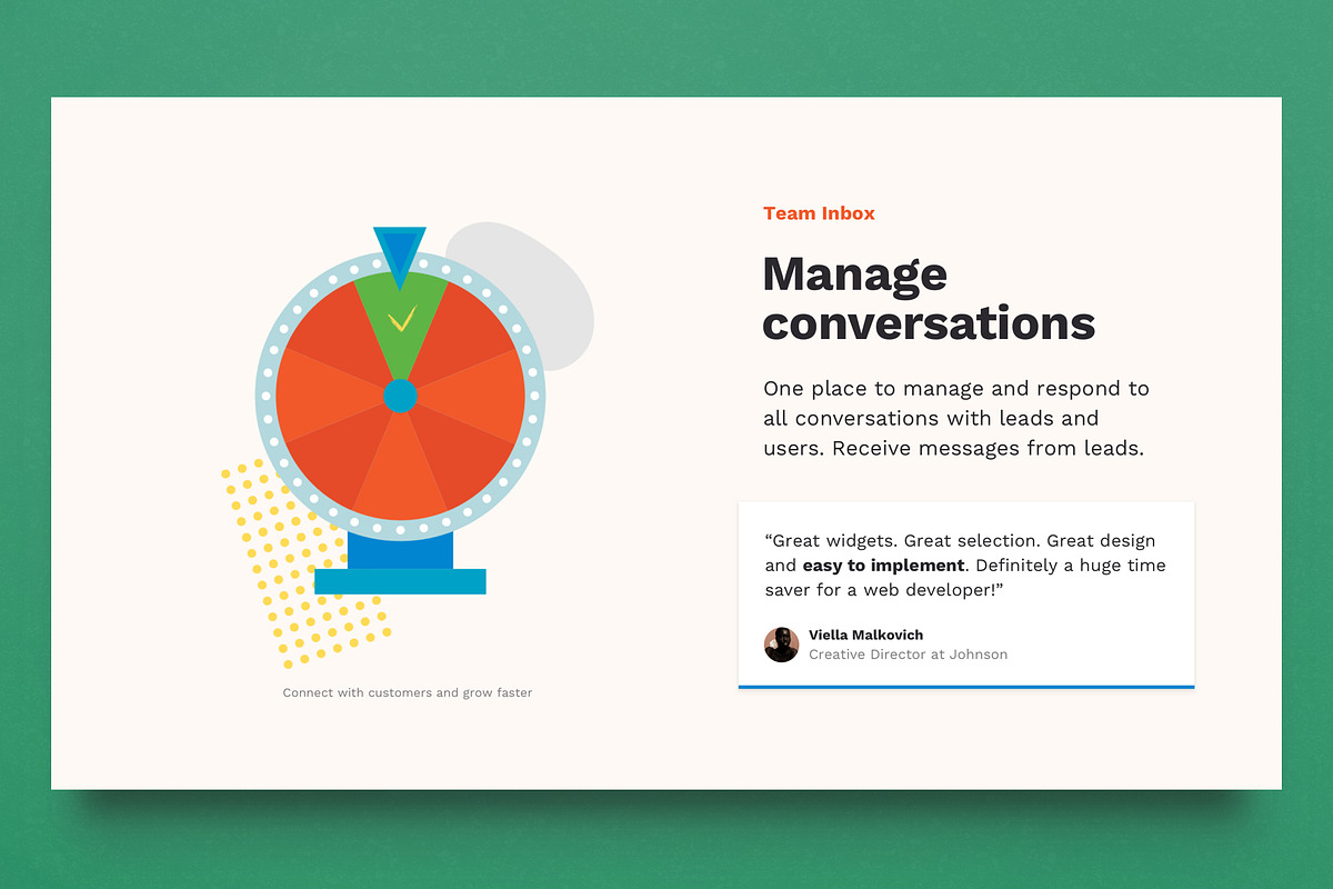 Bootstrap Landing Page HTML Template, a Landing Page Template by Nice, Very Nice (Photo 5 of 7)