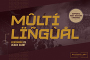 Kensmark - Display Font, a Sans Serif Font by BoxTube Labs (Thumbnail 5 of 6)