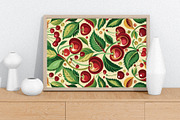 Fruit Gallery Wall Art Set, a Wallpaper Graphic by Helospace (Thumbnail 8 of 10)