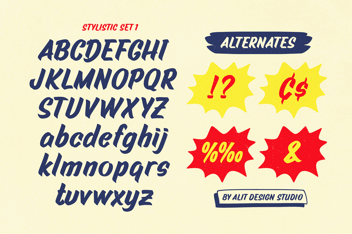 Century of Brush Font, a Handwritten Font by alit design (Photo 16 of 17)