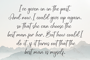 Chocolate Valentine | Script Font, a Handwritten Font by Scratchones (Thumbnail 6 of 8)