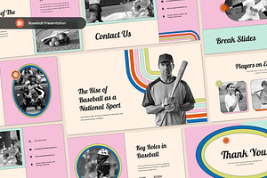 Baseball Presentation Template PPTX, a Presentation Template by Antstheme